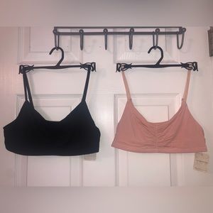 2 Free People bralettes (M)